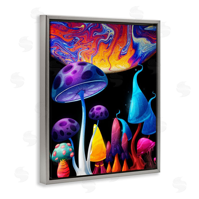Kim Allen | Whimsical Mushrooms in Space