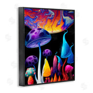 Kim Allen | Whimsical Mushrooms in Space