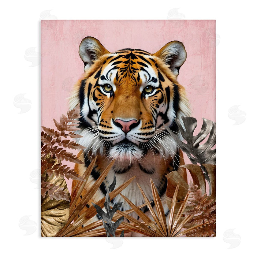 Kim Allen | Fierce Tiger on Pink