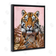 Kim Allen | Fierce Tiger on Pink