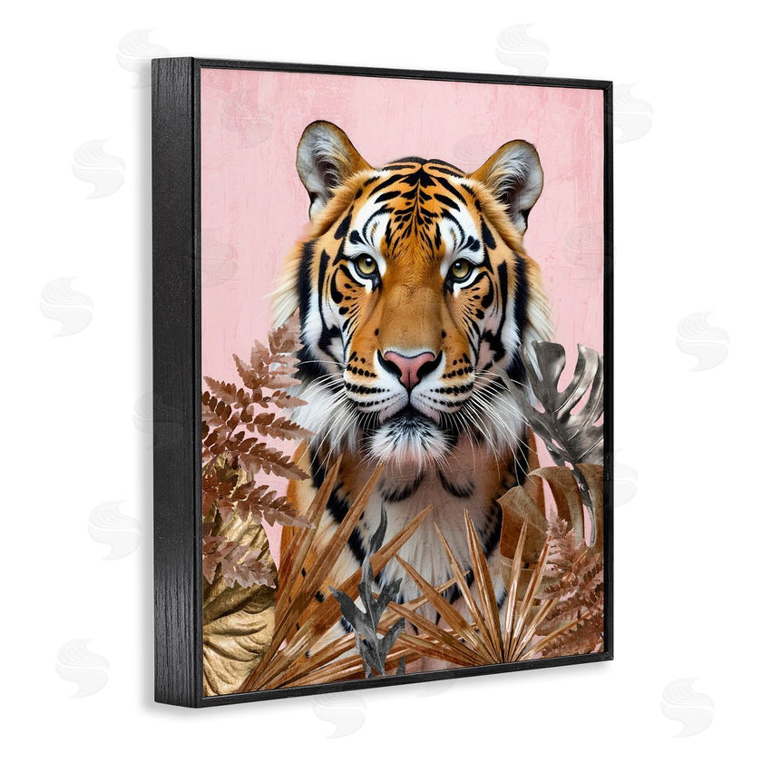 Kim Allen | Fierce Tiger on Pink