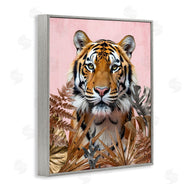 Kim Allen | Fierce Tiger on Pink