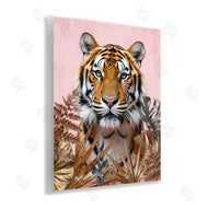 Kim Allen | Fierce Tiger on Pink