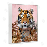 Kim Allen | Fierce Tiger on Pink