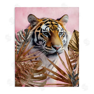 Kim Allen | Exotic Tiger with Gold Leaves