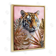 Kim Allen | Exotic Tiger with Gold Leaves