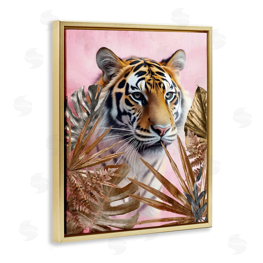 Kim Allen | Exotic Tiger with Gold Leaves