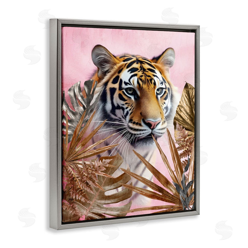 Kim Allen | Exotic Tiger with Gold Leaves