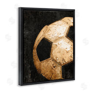 Kim Allen | Vintage Soccer Ball Closeup