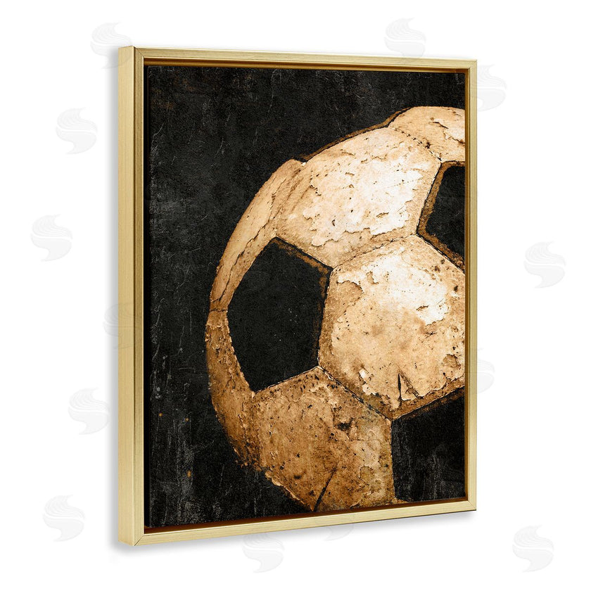 Kim Allen | Vintage Soccer Ball Closeup