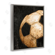 Kim Allen | Vintage Soccer Ball Closeup