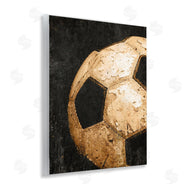 Kim Allen | Vintage Soccer Ball Closeup