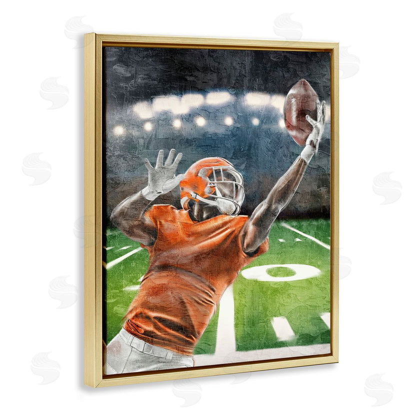 Kim Allen | Athlete Catching Football