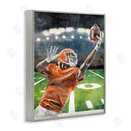 Kim Allen | Athlete Catching Football