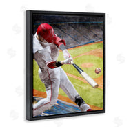 Kim Allen | Athlete Hitting Baseball