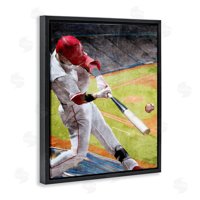 Kim Allen | Athlete Hitting Baseball
