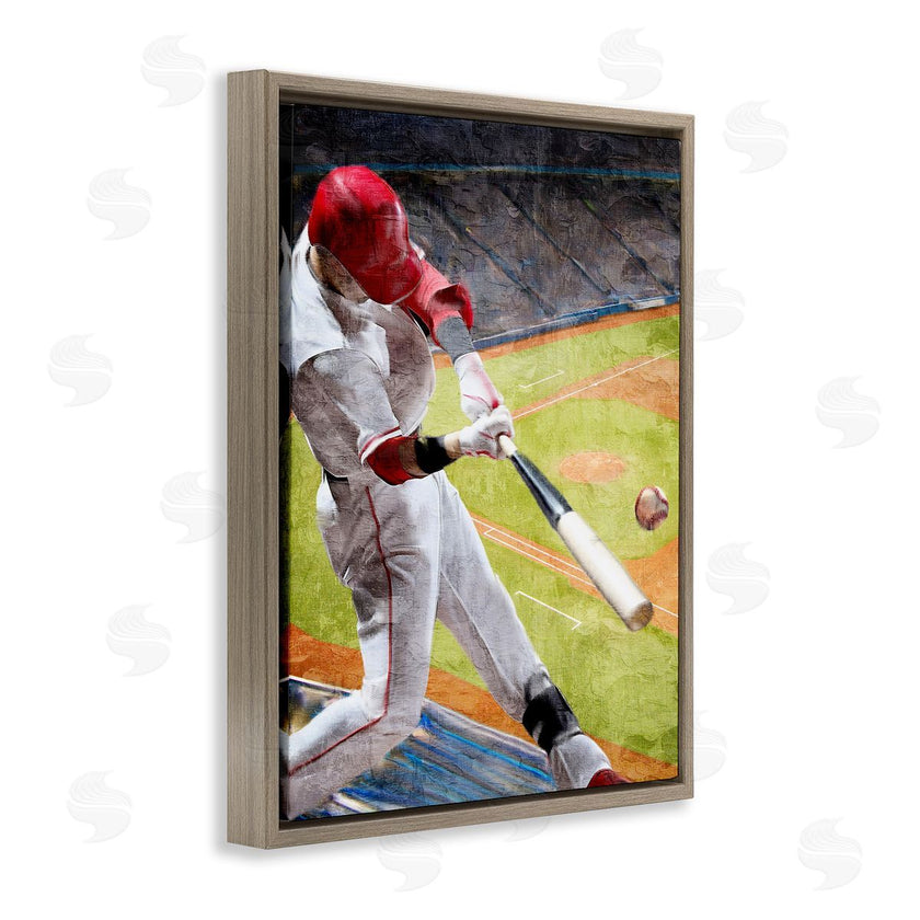 Kim Allen | Athlete Hitting Baseball