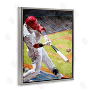 Kim Allen | Athlete Hitting Baseball