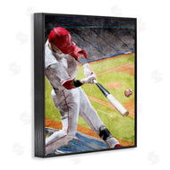 Kim Allen | Athlete Hitting Baseball