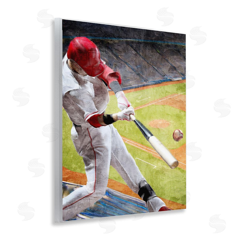 Kim Allen | Athlete Hitting Baseball