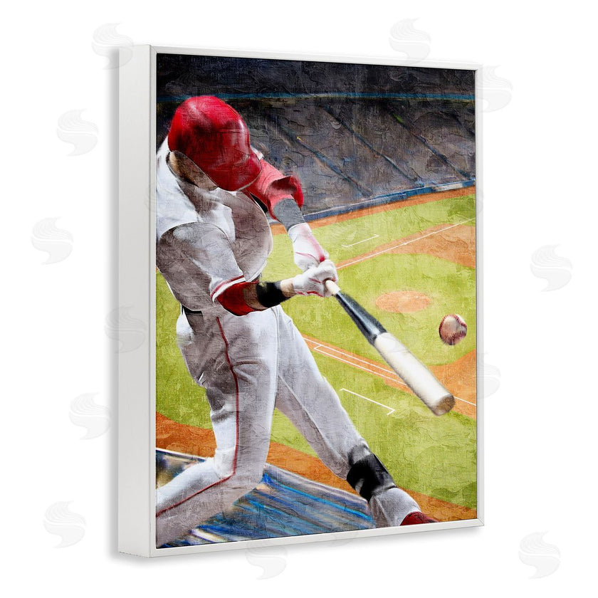 Kim Allen | Athlete Hitting Baseball