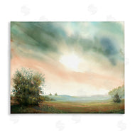 Ashley Davis | Sunrise over Pastoral Field