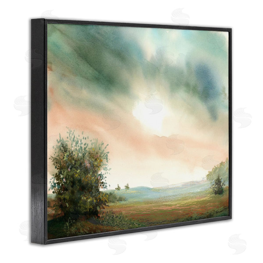 Ashley Davis | Sunrise over Pastoral Field
