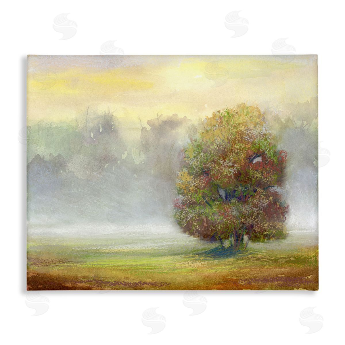 Dry Brush Tree in Nature Canvas Wall Art, Home Decor by Ashley Davis