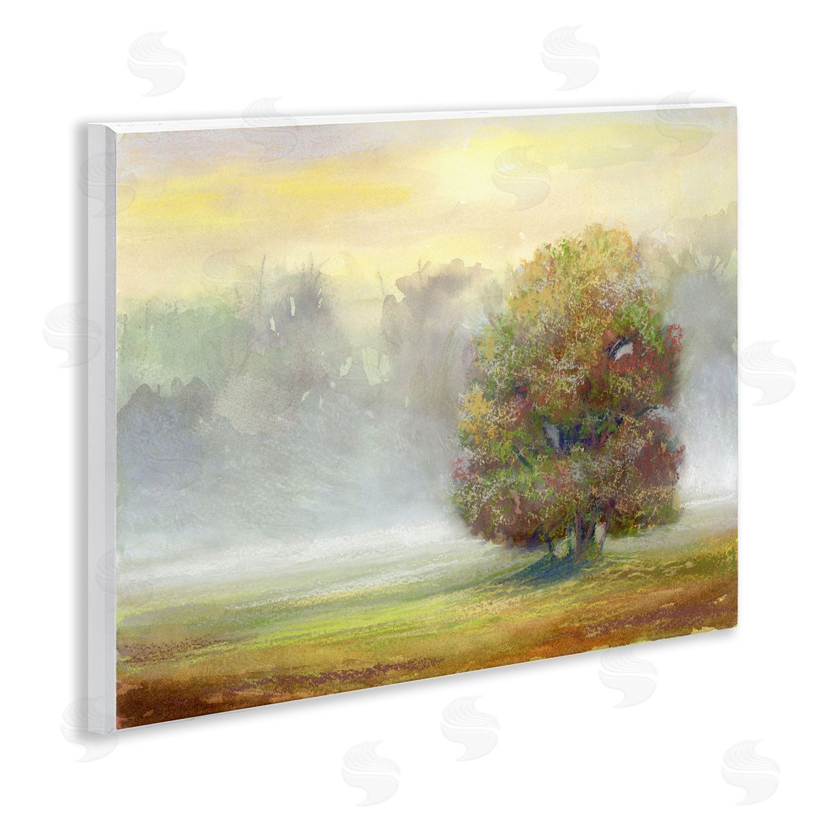 Dry Brush Tree in Nature Wood Plaque Wall Art, Home Decor by Ashley Davis