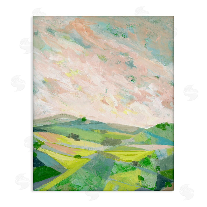 Ashley Davis | Vibrant Green Hills Landscape