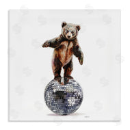 Amanda Greenwood | Bear Balancing on Disco Ball