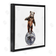 Amanda Greenwood | Bear Balancing on Disco Ball
