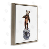 Amanda Greenwood | Bear Balancing on Disco Ball