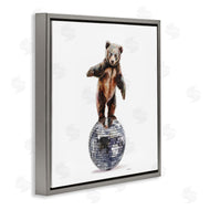 Amanda Greenwood | Bear Balancing on Disco Ball