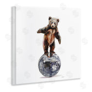 Amanda Greenwood | Bear Balancing on Disco Ball