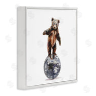 Amanda Greenwood | Bear Balancing on Disco Ball