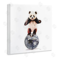 Amanda Greenwood | Panda Balancing on Disco Ball