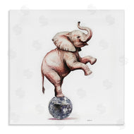 Amanda Greenwood | Elephant on Disco Ball