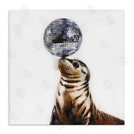 Amanda Greenwood | Seal Balancing Disco Ball