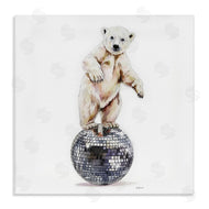 Amanda Greenwood | Polar Bear on Disco Ball