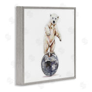 Amanda Greenwood | Polar Bear on Disco Ball