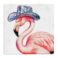 Amanda Greenwood | Disco Hat on Flamingo