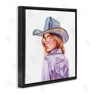 Amanda Greenwood | Purple Disco Cowgirl
