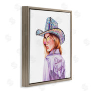 Amanda Greenwood | Purple Disco Cowgirl