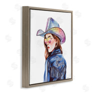 Amanda Greenwood | Disco Cowgirl in Blue