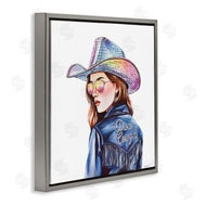 Amanda Greenwood | Disco Cowgirl in Blue