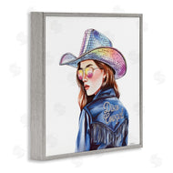 Amanda Greenwood | Disco Cowgirl in Blue
