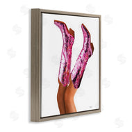 Amanda Greenwood | Pink Glam Cowgirl Boots
