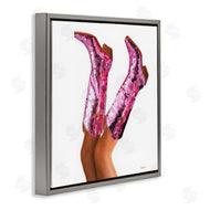 Amanda Greenwood | Pink Glam Cowgirl Boots