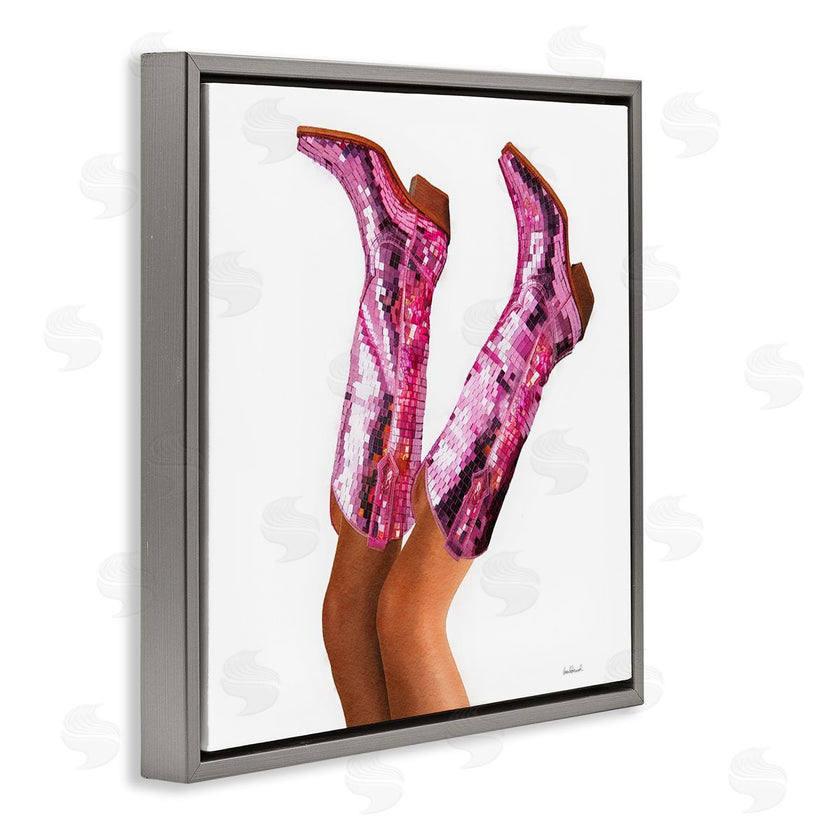 Amanda Greenwood | Pink Glam Cowgirl Boots